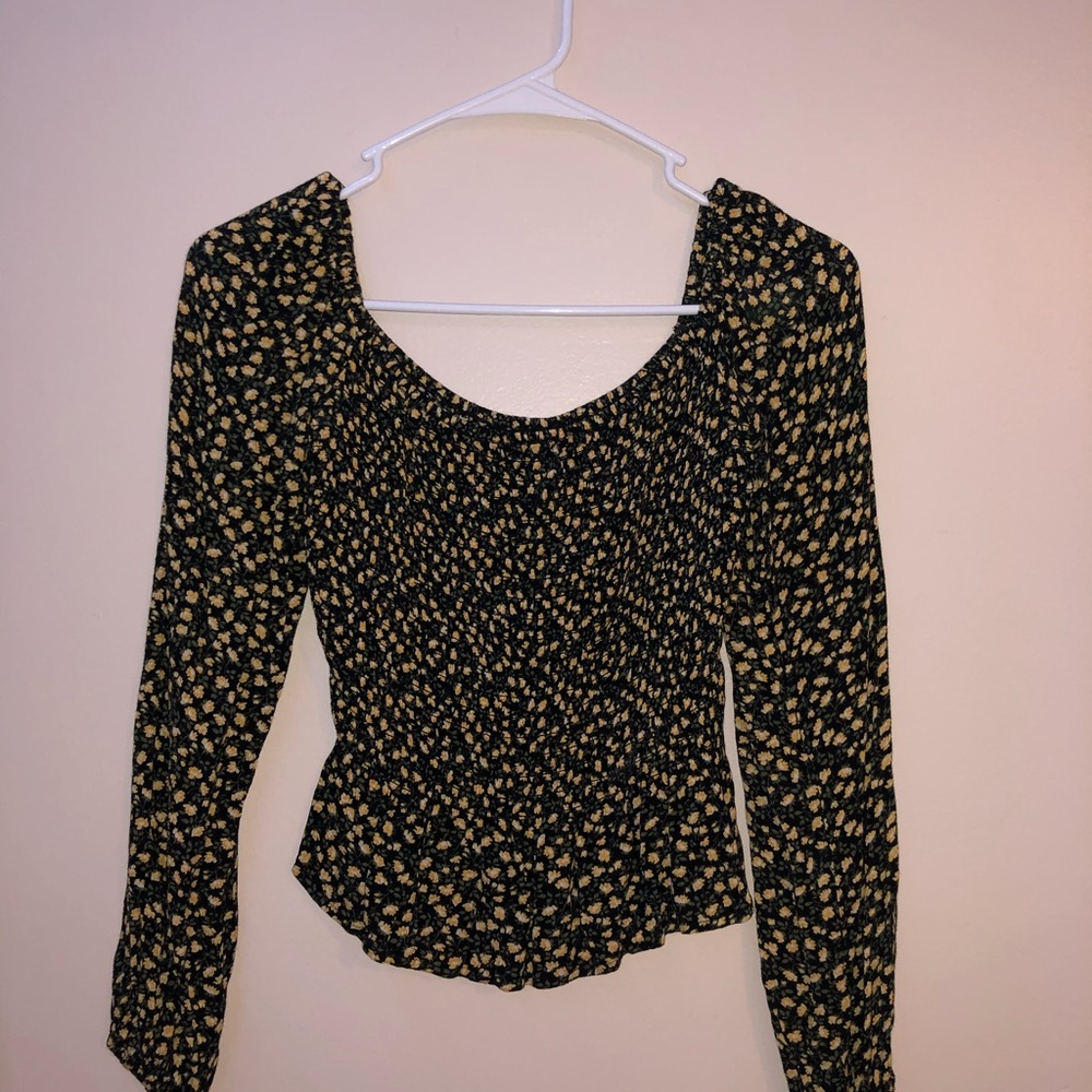 Long sleeve, off the shoulder blouse